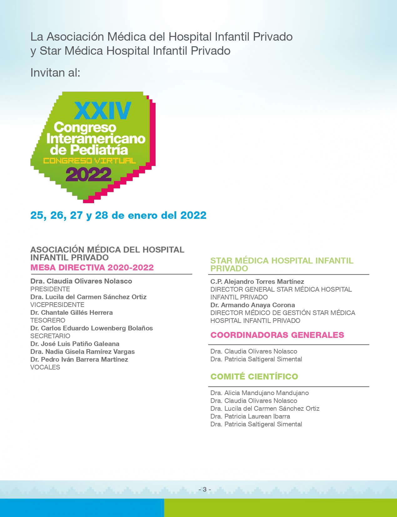 XXIII Congreso Interamericano de Pediatría